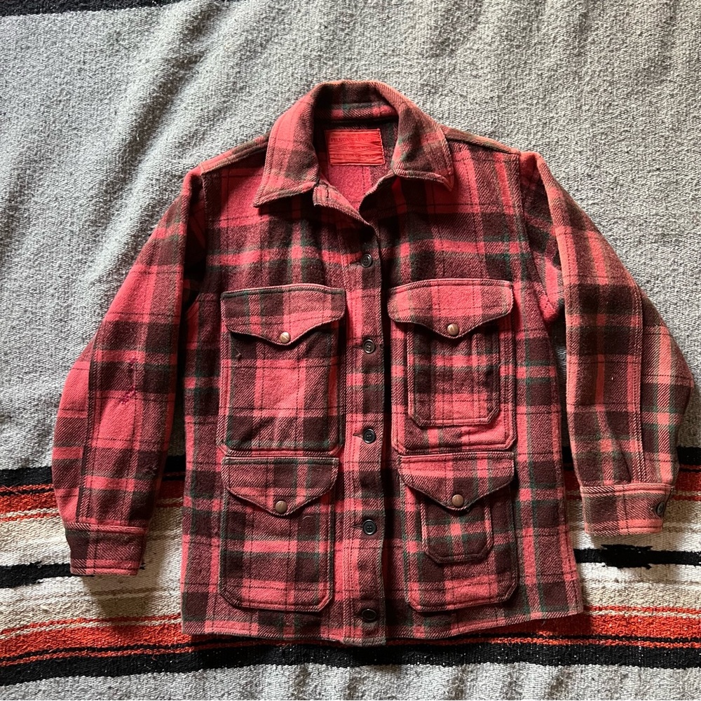 Filson Women’s Mackinaw Cruiser | Made in USA | Vintage 1950s Rare Wool - Picture 12 of 16